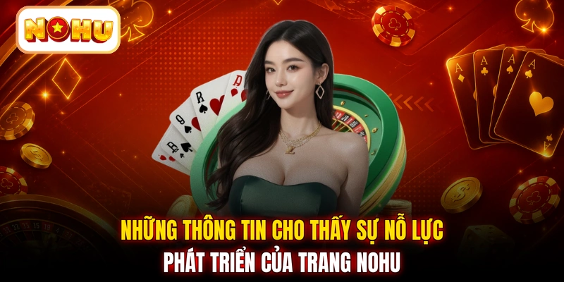Những thông tin cho thấy sự nỗ lực phát triển của trang NOHU