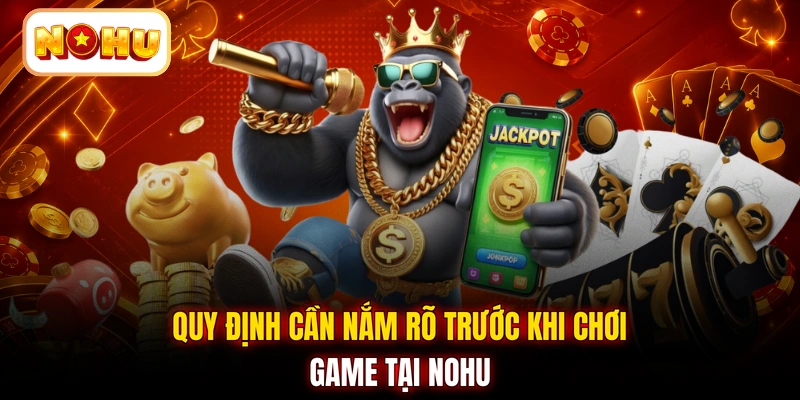 Quy định cần nắm rõ trước khi chơi game tại NOHU